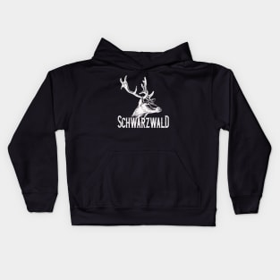 Schwarzwald Heimat mit Hirsch Kids Hoodie